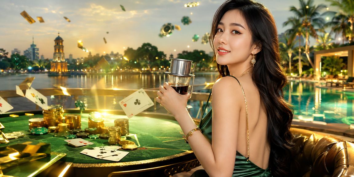 Nhóm bạn trẻ Hà Nội chơi bài và thưởng thức cà phê trong không khí vui vẻ