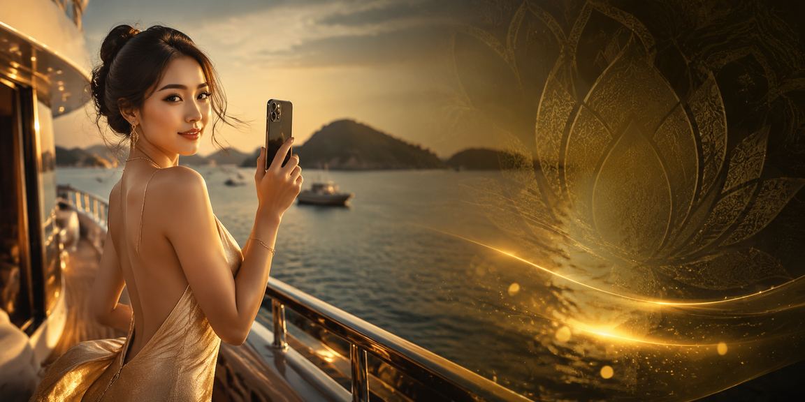 Người dùng tại Phú Quốc xem thông tin nạp tiền và điều khoản sử dụng trên điện thoại